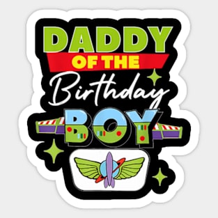 Daddy Of The Birthday Boy Toy Story Family Sticker